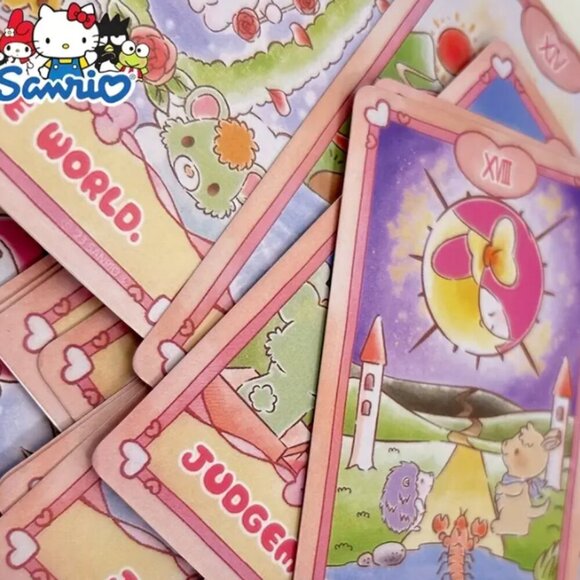 Luna's My Melody Tarot Deck 78 Cards Hello Kitty NW T - Picture 4 of 5